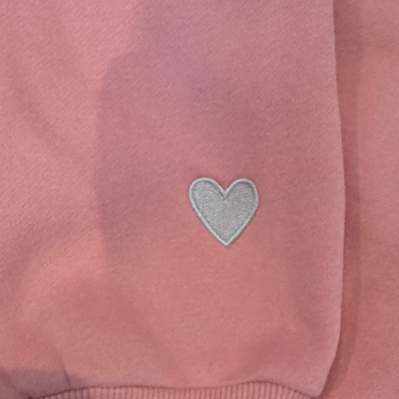 Parke Valentines Day Drop Blush and Lavender Mockneck X/XL - Picture 2 of 6